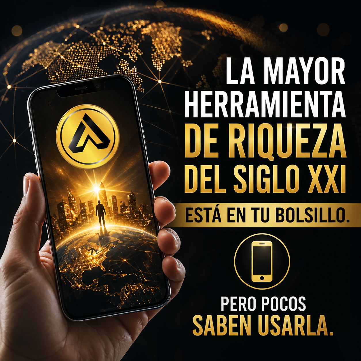La mayor riqueza del siglo XXI esta en tu bolsillo, pero pocos saben usarla