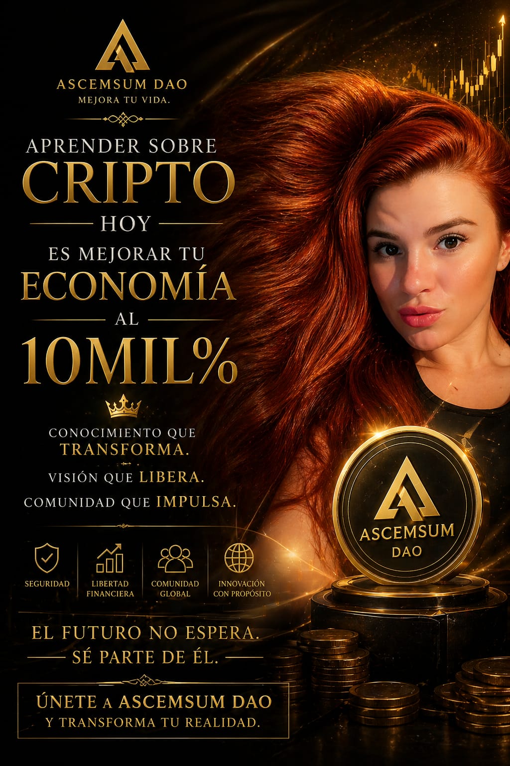 Aprender sobre cripto es mejorar tu economia
